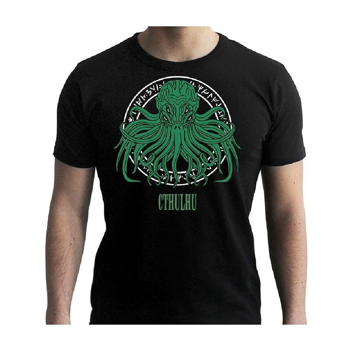 Tricou Cthulhu - Runic Cthulhu - Red Goblin