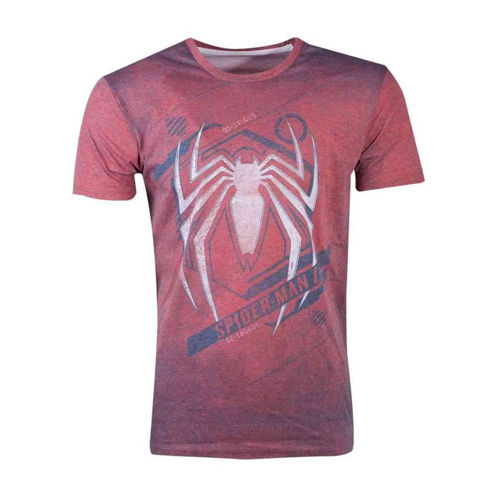 Tricou Spider-Man - Acid Wash Spider - Red Goblin