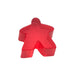 Carcassonne Transparent Meeples Thin - Red Goblin