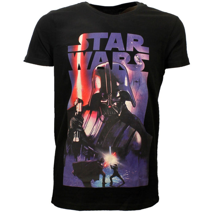 Tricou Star Wars - Darth Vader Poster - Red Goblin