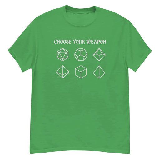 Tricou Choose Your Weapon Forest Green - Red Goblin