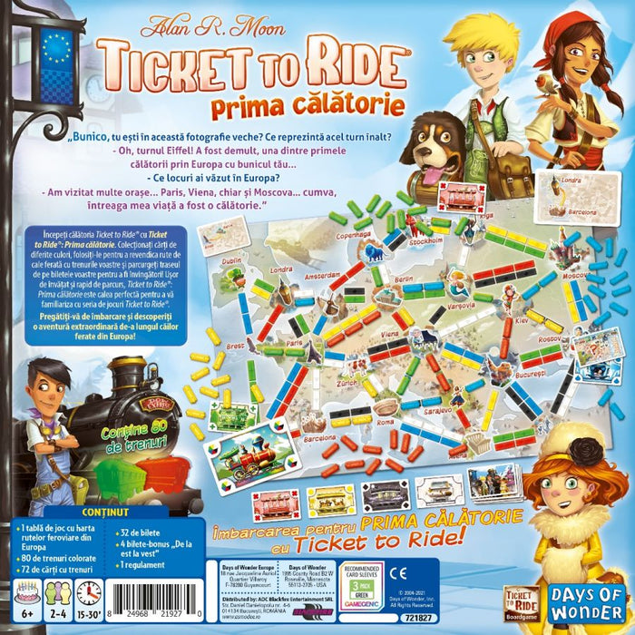 Ticket To Ride: Prima Calatorie