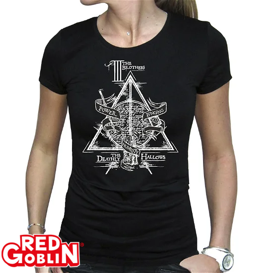 Tricou (Damă) - Harry Potter "Deathly Hallows"