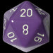 Zar d20 opac (mare) - Red Goblin