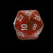 Zar d20 piperat (mare) - Red Goblin