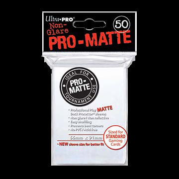 Ultra PRO Sleeves Pro-Matte Standard (50) - Red Goblin