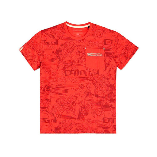 Tricou Deadpool - All-Over - Red Goblin