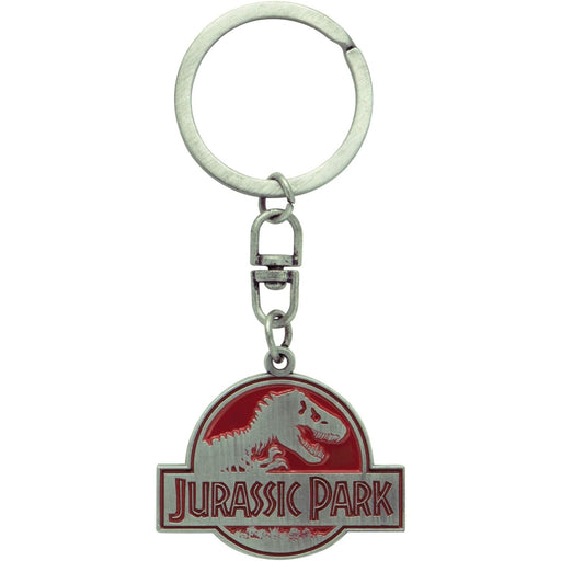 Breloc Jurassic Park - Metal Logo - Red Goblin