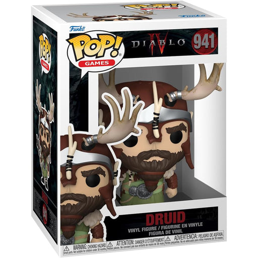 Figurina Funko POP Games Diablo 4 - Druid - Red Goblin