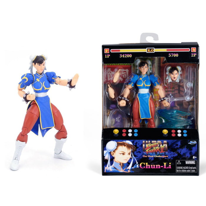 Figurina Articulata Ultra Street Fighter II - The Final Challengers 1/12 Chun-Li 15 cm