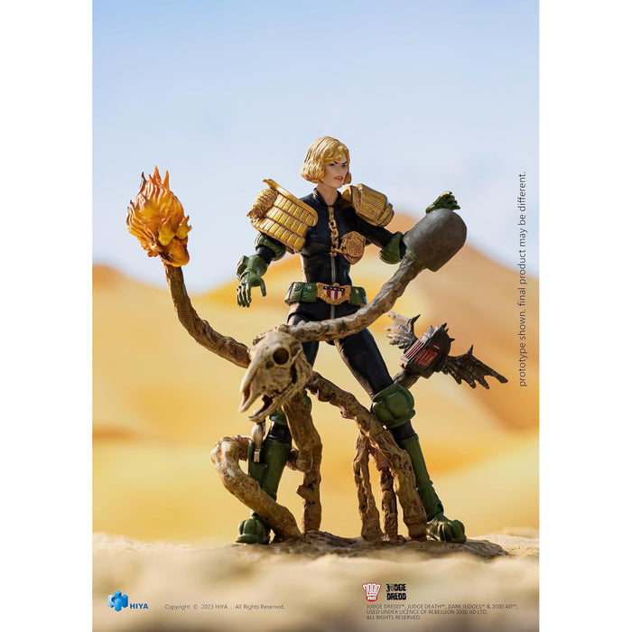 Figurina Articulata Judge Dredd Judge Anderson vs Dark Judges Px 1/18