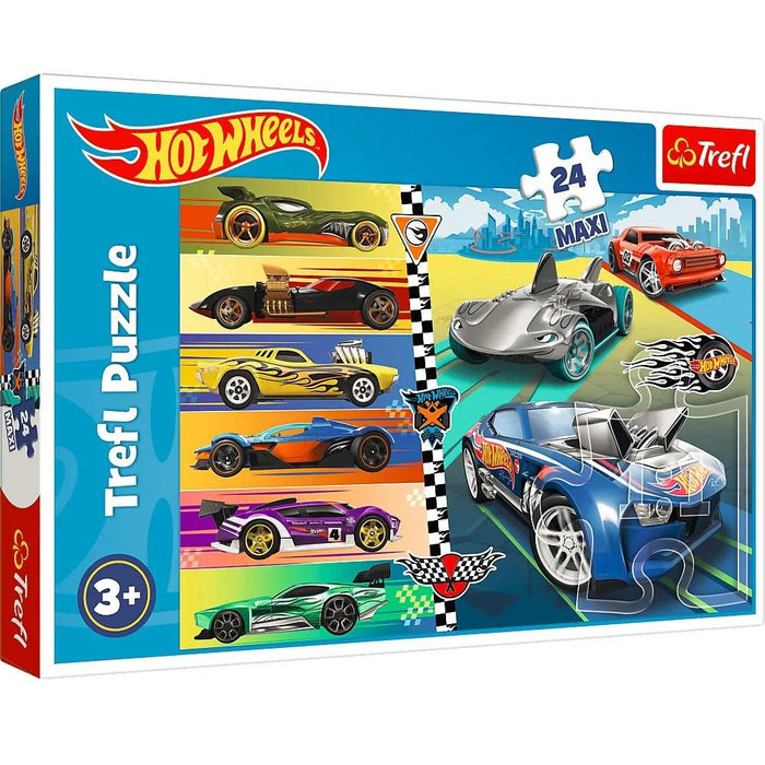 Puzzle Trefl Maxi Hot Wheels Masinile Deosebite 24 piese