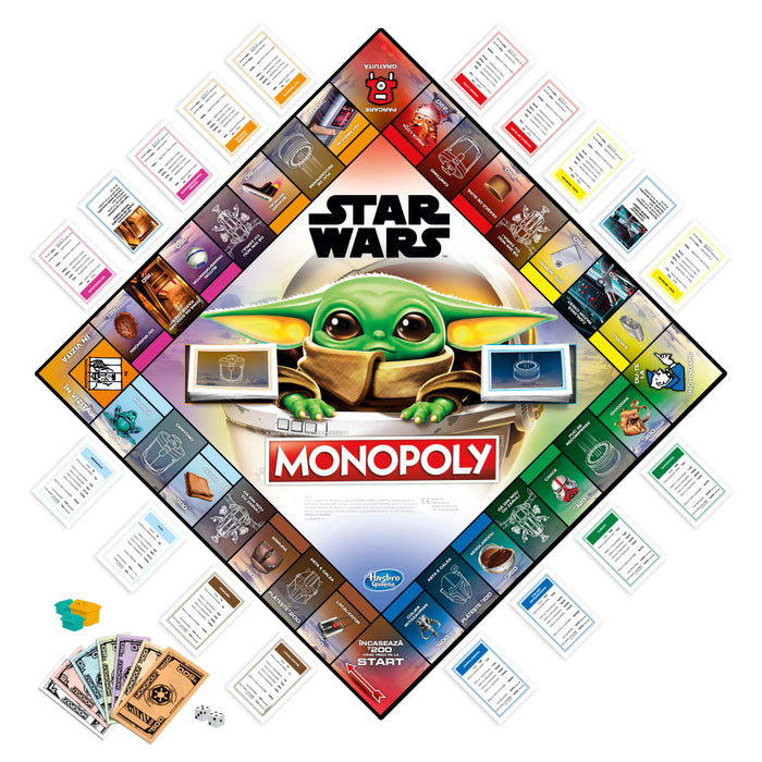 Monopoly Star Wars - The Child Baby Yoda (limba romana)