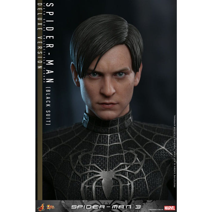 Precomanda Figurina Articulata Spider-Man 3 Movie Masterpiece 1/6 Spider-Man (Black Suit) (Deluxe Version) 30 cm