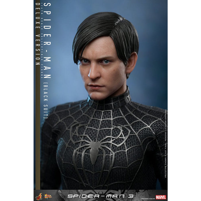 Precomanda Figurina Articulata Spider-Man 3 Movie Masterpiece 1/6 Spider-Man (Black Suit) (Deluxe Version) 30 cm