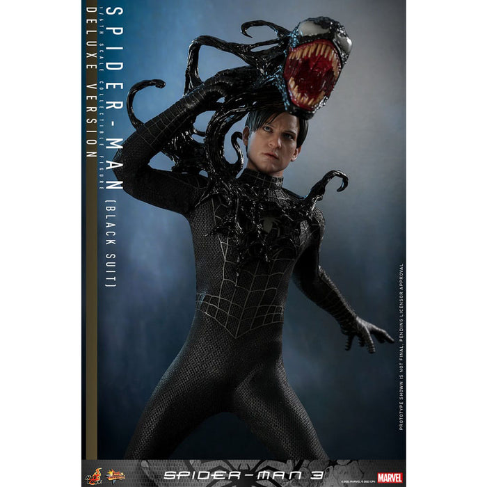 Precomanda Figurina Articulata Spider-Man 3 Movie Masterpiece 1/6 Spider-Man (Black Suit) (Deluxe Version) 30 cm