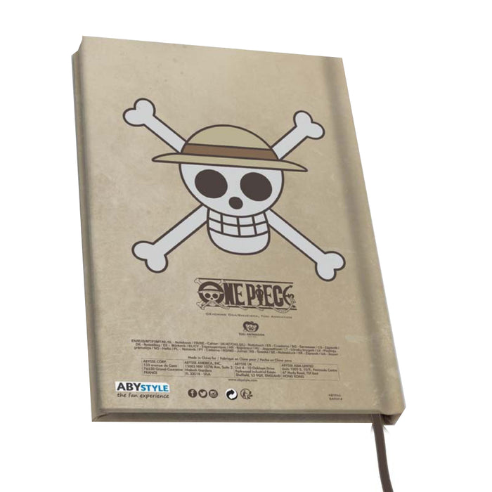 Notebook A5 One Piece - Wanted Luffy