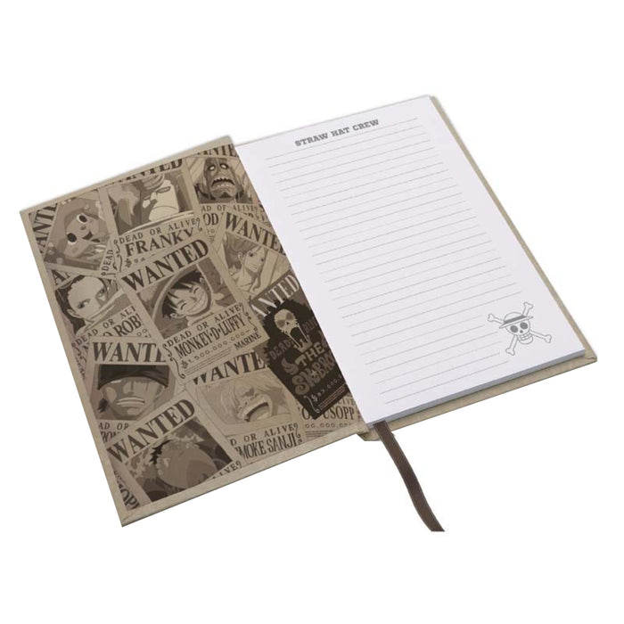 Notebook A5 One Piece - Wanted Luffy