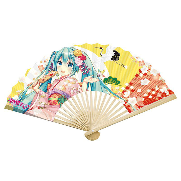 Evantai Hatsune Miku - Hatsune Miku & Twins Kimono