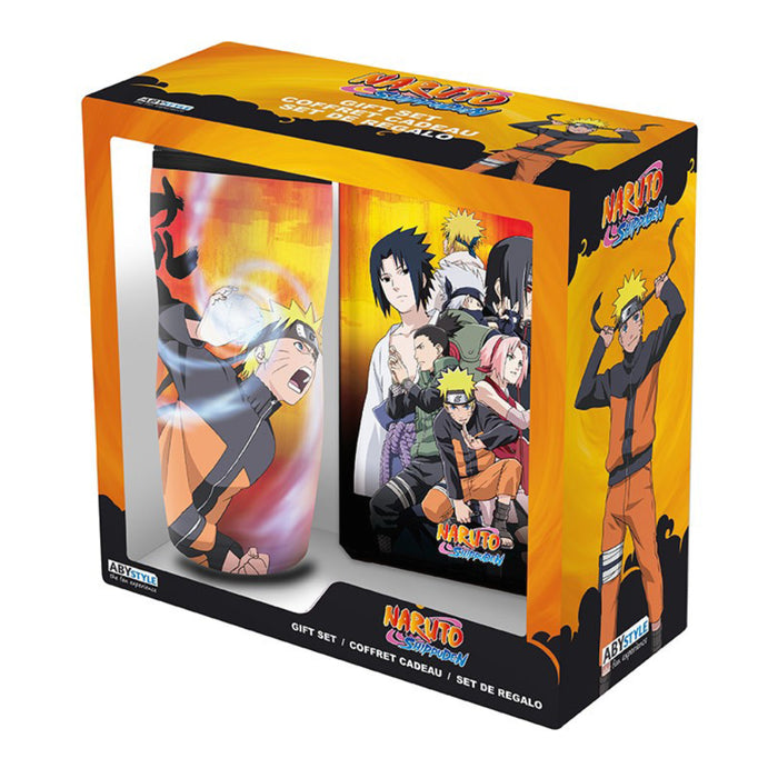 Set Cadou Naruto Shippuden - Cana Voiaj + Notebook