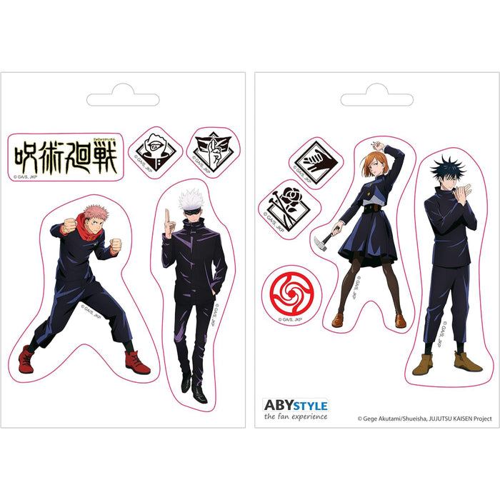 Stickere Jujutsu Kaisen - 16x11cm/ 2 sheets - Tokyo Jujutsu High