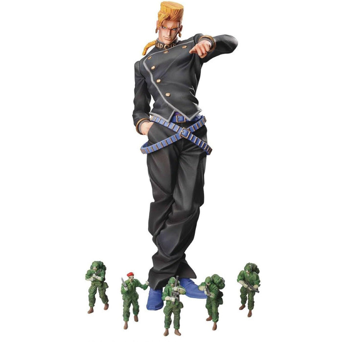 Figurina JoJo's Bizarre Adventure Part 4 Diamond is Unbreakable Legend PVC Keicho Nijimura & Bad Company (re-run) 15 cm