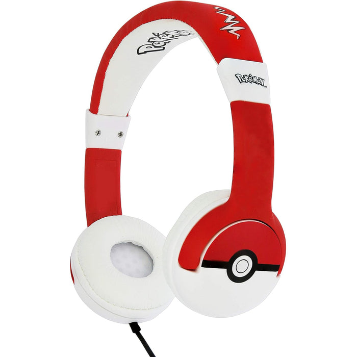 Casti pentru Copii OTL - Pokemon Pokeball Red