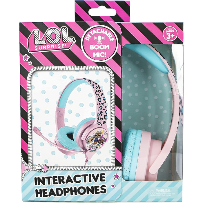 Casti Interactive cu Microfon Copii OTL - Lol Surprise! Lets Dance! Pink