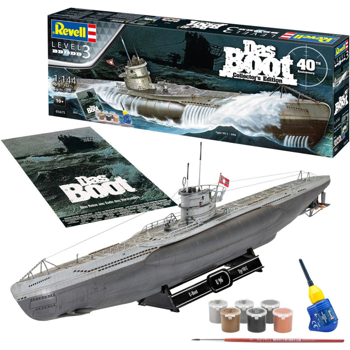 Set de Constructie Revell Das Boot Collector's Edition - 40th Anniversary (1:144)