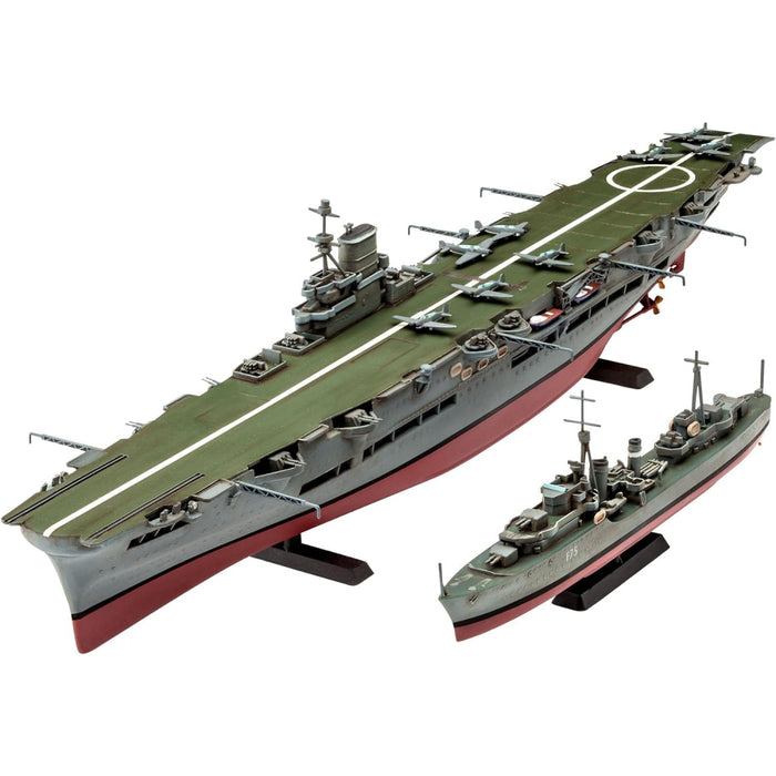 Set de Constructie Revell HMS Ark Royal & Tribal Class Destroyer - 1:720