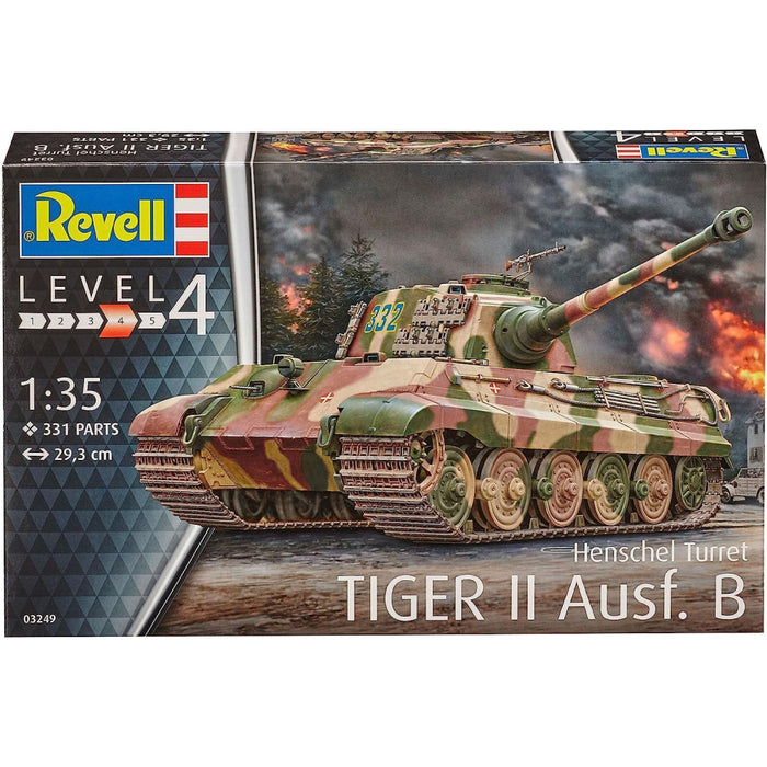 Set de Constructie Revell Tiger II Ausf.B(Henschel Turr) (1:35)