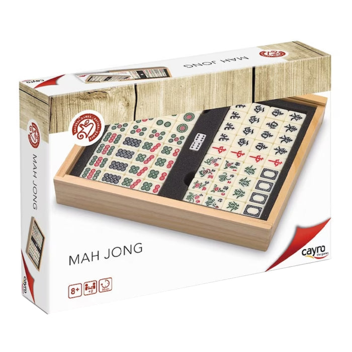 Mah Jong Cayro, in Cutie de Lemn, Zaruri si 147 de Pietre