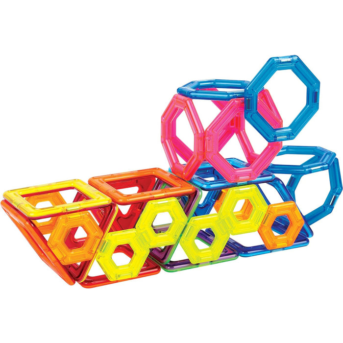 Joc de constructie magnetic Magformers Challenger Set - Extra Provocari, 30 piese DETERIORAT