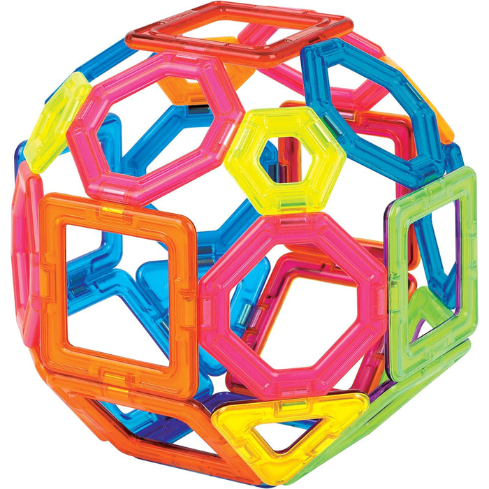 Joc de constructie magnetic Magformers Challenger Set - Extra Provocari, 30 piese DETERIORAT