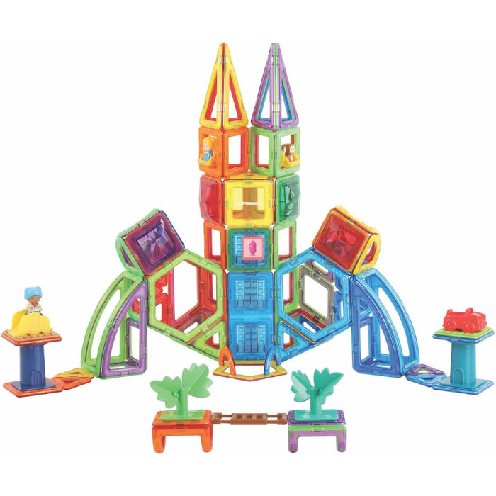 Joc de Constructie Magnetic Magformers - Master Craft Set - Gigantic, 162 piese