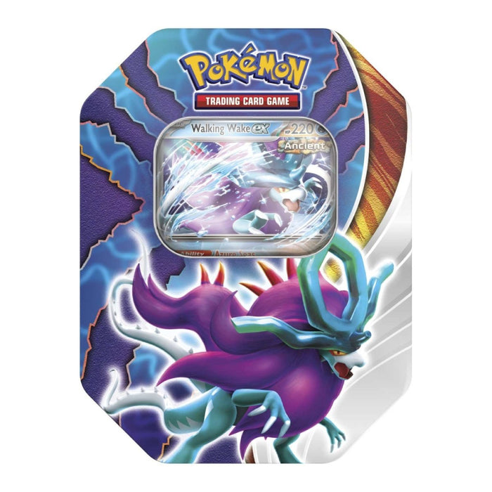 Pokemon TCG Paradox Clash Tin - Walking Wake EX