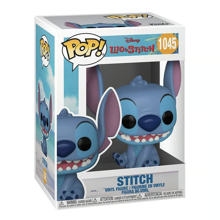 Figurina Funko Pop! Lilo & Stitch - Smiling Seated Stitch 10 cm