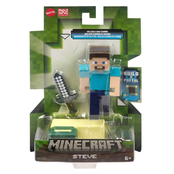 Figurina Articulata Minecraft Craft A Block Steve 8 cm