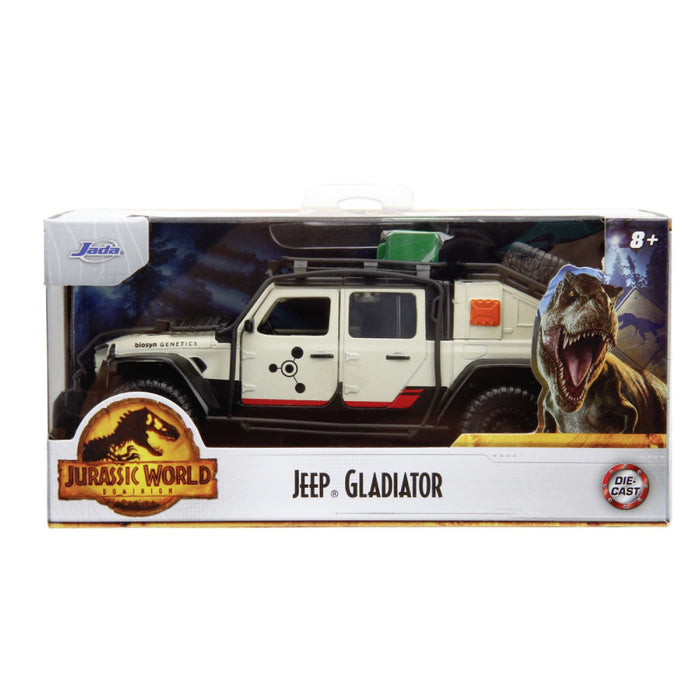 Figurina Jada Jurassic World Masinuta Metalica Jeep Gladiator Scara 1:32