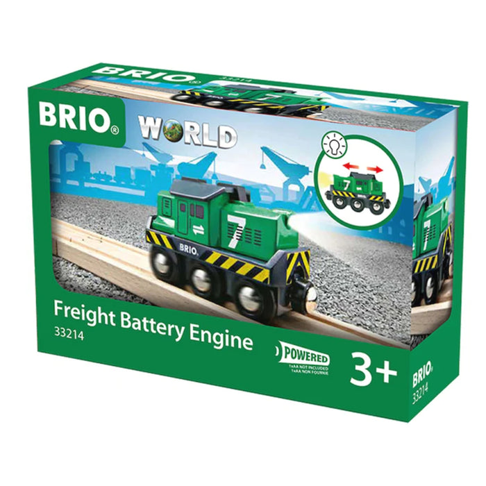 BRIO2148 - Locomotiva marfar cu baterii