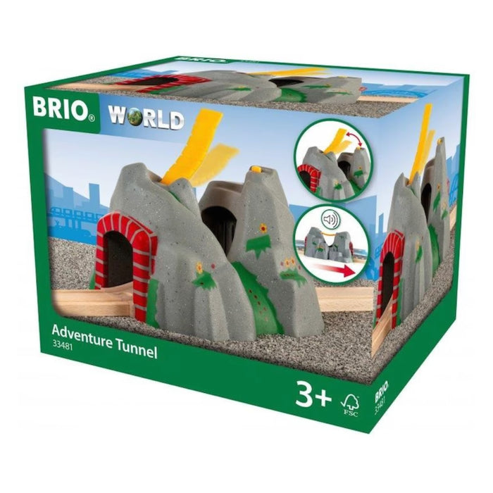 BRIO4814 - Tunel aventura pentru trenulete