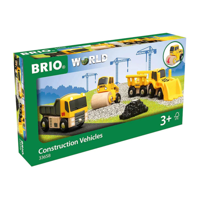 BRIO6580 - Set cu vehicule pentru constructii