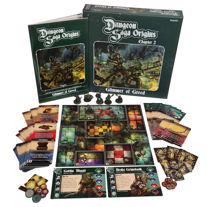 Dungeon Saga Origins - Glimmer of Greed Expansion