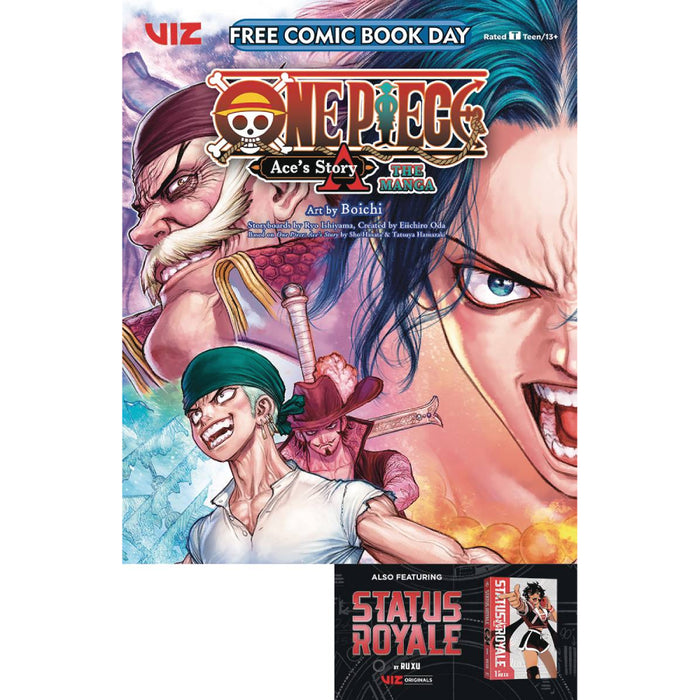 FCBD 2024 One Piece Aces Story & Status Royale