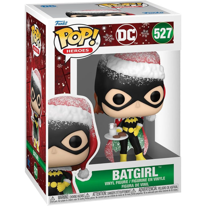 Figurina Funko POP! Heroes Holiday '24 - Batgirl with Cookies & Milk