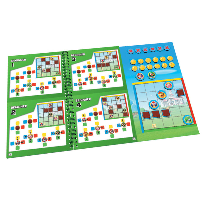 Thinkfun - Super Mario Coin Collector, joc de logica magnetic, lb romana