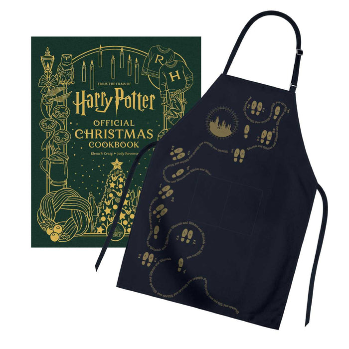 Harry Potter Christmas Cookbook Gift Set with Apron