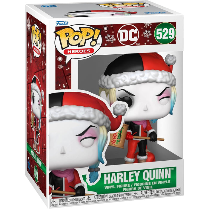 Figurina Funko POP! Heroes Holiday '24 - Harley with Naughty Mallet