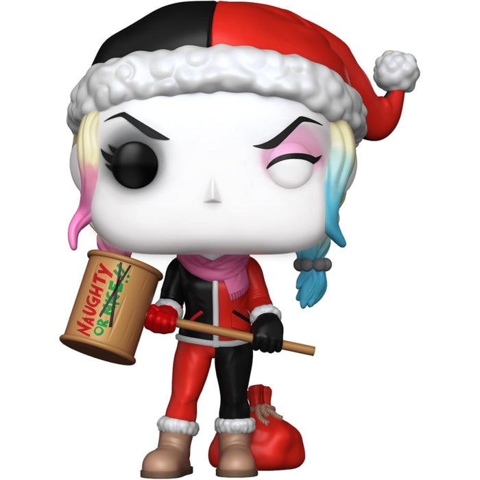 Figurina Funko POP! Heroes Holiday '24 - Harley with Naughty Mallet