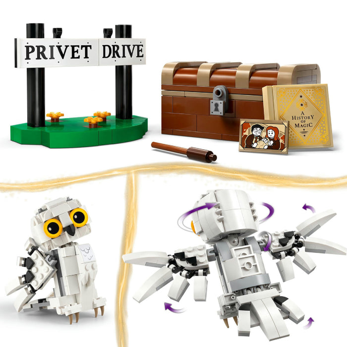 Lego Harry Potter Hedwig pe Privet Drive Nr. 4 (76425)